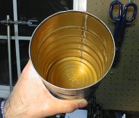 Inside of Juice Can